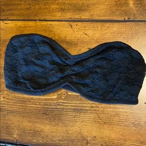 Lace bandeau Victoria’s Secret pink